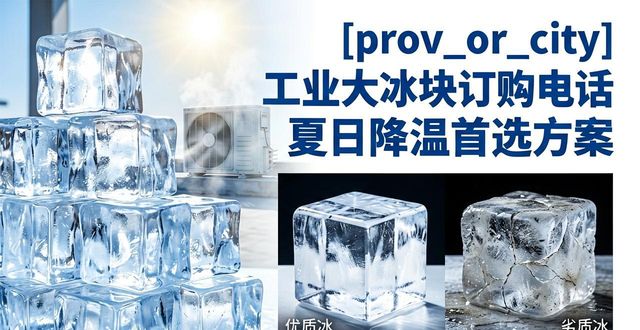 青浦工业大冰块订购电话 夏日降温首选方案